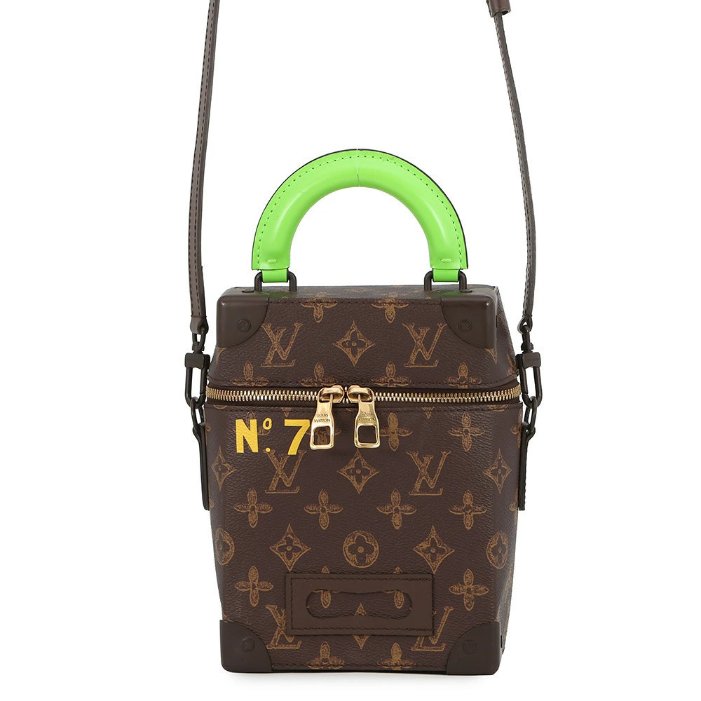 Louis Vuitton Monogram Vertical Trunk 2way Shoulder Bag Virgil Abloh